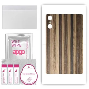 folia naklejka skórka strukturalna na TYŁ do Umidigi A13 Tab - Drewno Paski Mix - apgo SKINS - Akcesoria do tabletów i e-booków - miniaturka - grafika 1