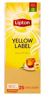 Lipton Czarna herbata Yellow Label 25 kopert 67578700 - Herbata - miniaturka - grafika 2