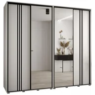 Szafy - Szafa przesuwna z lustrem wysoka Davos 7 260 głębokość 60 cm wysokość 235,2 cm - miniaturka - grafika 1