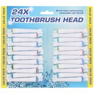 Końcówki Do Szczoteczki Elektrycznej Oral-B 24 Szt - Końcówki do szczoteczek elektrycznych - miniaturka - grafika 1