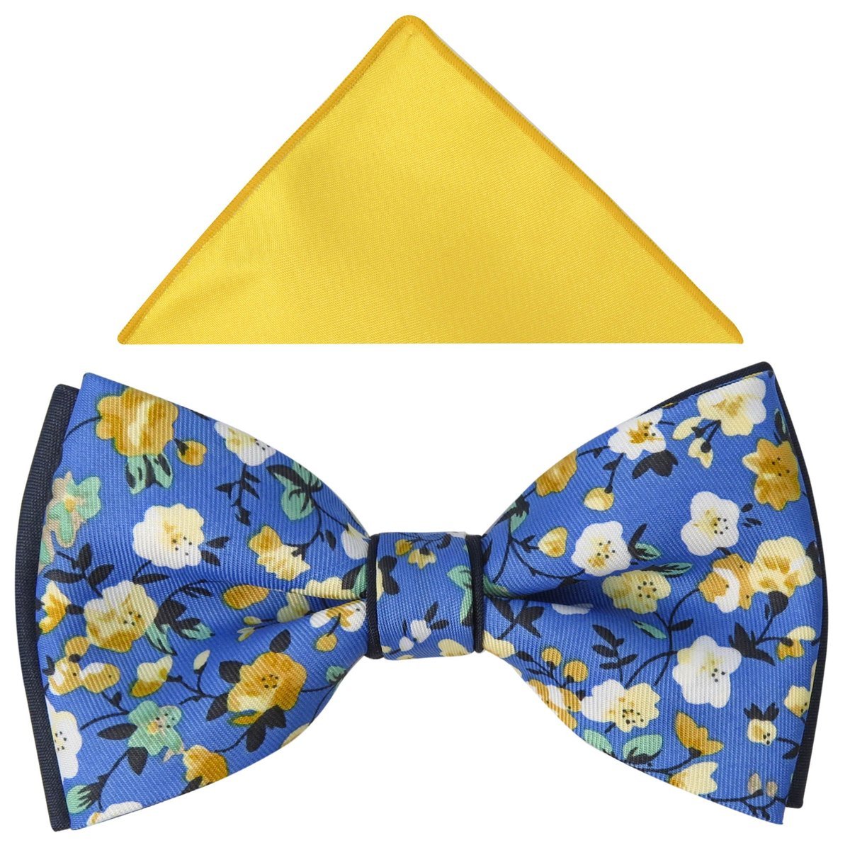 Niebieska mucha w kwiaty A330