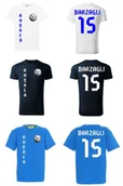 Koszulki sportowe męskie - Koszulka Włochy ANDREA BARZAGLI 15 - miniaturka - grafika 1