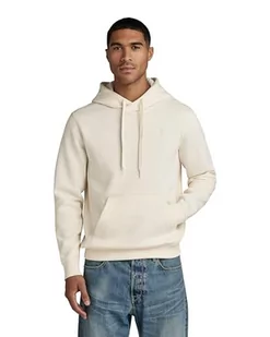 G-STAR RAW Męska bluza z kapturem Premium Core z długim rękawem, beżowy (Eggnog D16121-c235-g076), S - Bluzy męskie - miniaturka - grafika 1