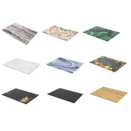 Deski do krojenia - Deska do krojenia szklana 30 x 40 cm Clara mix kolorów - miniaturka - grafika 1