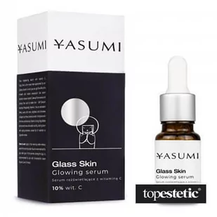 Yasumi Yasumi Glass Skin Glowing Serum Serum rozświetlające do twarzy z witaminą C (10%) 10 ml - Serum do twarzy - miniaturka - grafika 1