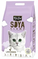 Żwirek dla kotów - Kit Cat Żwirek ECO SoyaClump Lavender 7L / 2,5kg - miniaturka - grafika 1