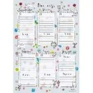 Szkolne artykuły papiernicze - Henry Plan lekcji z tabliczką mnożenia A4 Łąka - miniaturka - grafika 1