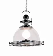 Lampy sufitowe - Lumina Deco Deco LAMPA WISZĄCA LOFT CHROMOWANA FALCO - miniaturka - grafika 1