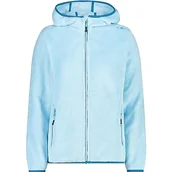 Kurtki damskie - CMP damska kurtka polarowa ze stałym kapturem, Anyż, 40 - miniaturka - grafika 1