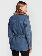 Kurtki damskie - Liu Jo Kurtka jeansowa UF2112 D4746 Niebieski Regular Fit - miniaturka - grafika 1