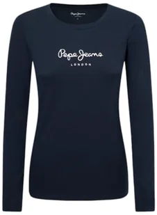 Pepe Jeans Damska koszulka New Virginia Ls N, Niebieski (Dulwich), XXS - Koszulki i topy damskie - miniaturka - grafika 1