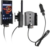 Uchwyty samochodowe do telefonów - Uchwyt aktywny z kablem USB do Sony Xperia X Compact - miniaturka - grafika 1