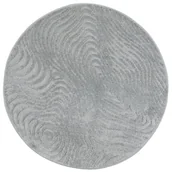 Dywany - Dywan okrągły boho Cora 120 cm OEKO-TEX szary - miniaturka - grafika 1