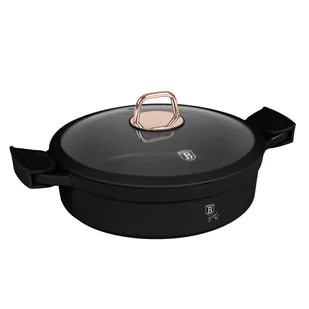GARNEK TYTANOWY 28cm BERLINGER HAUS BH-1455 BLACK ROSE - Garnki - miniaturka - grafika 1