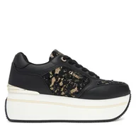 Sneakersy damskie - Sneakersy Guess FLTCM8 ELE12 Czarny - miniaturka - grafika 1