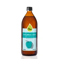 Zdrowa żywność - Ocet Jabłkowy Z Kwiatem Bzu 1 L Olini - miniaturka - grafika 1
