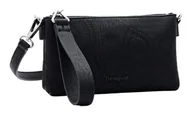 Portfele - Desigual Women's Accessories PU Others Bi-Fold Wallet, czarny, czarny, 19.6 - miniaturka - grafika 1
