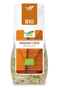 Bio Planet MIGDAŁY CIĘTE (PŁATKI MIGDAŁOWE) BIO 100g - Zdrowa żywność - miniaturka - grafika 2