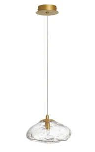 Wisząca lampa glamour LE42898 do salonu crystal złota - Lampy sufitowe Wisząca lampa glamour LE42898 do salonu crystal złota - Lampy sufitowe - miniaturka - grafika 2