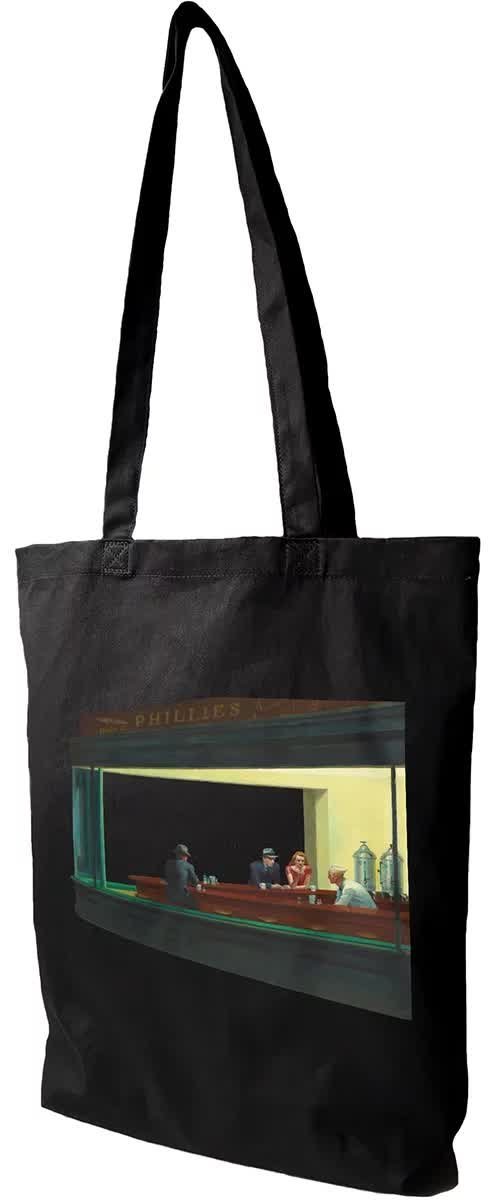 Torba bawełniana Nocne marki Edward Hopper