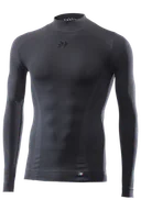 Odzież motocyklowa - Koszula bazowa SIXS TS3 V2 4-sezonowa z długim rękawem i golfem Ciemnoszary/CzarnyXS/S - miniaturka - grafika 1