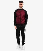 Piłka nożna - GIVOVA komplet dresowy spodnie + buza TUTA CUBA bordowy - miniaturka - grafika 1