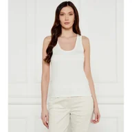 Koszulki i topy damskie - Calvin Klein Tank top Slim Fit - miniaturka - grafika 1