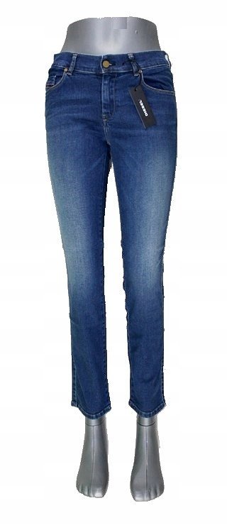Diesel Sandy -00SFXM-086AL-jeansy damskie oryginalne Slim Straight -W27/L30