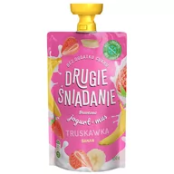 Desery dla dzieci - Drugie Śniadanie Jogurt + Mus Truskawka Banan Dawtona 100g CDAW.7210 - miniaturka - grafika 1