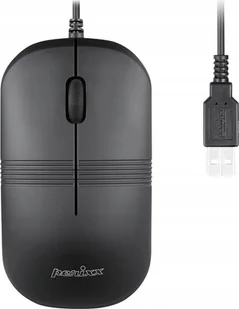Perixx Perixx PERIMICE-503 B, waterproof mouse, USB wired, black - Myszki - miniaturka - grafika 1