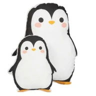 Kołdry i poduszki dla dzieci - Poduszka bawełniana dla dziecka, Dwa Pingwinki - miniaturka - grafika 1