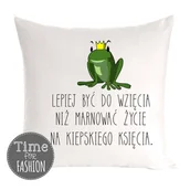 Poduszki dekoracyjne - poduszka idealna na prezent dla singielki - miniaturka - grafika 1