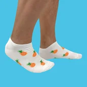 Skarpetki męskie - Męskie skarpetki ananasy - Skarpetki na lato dla mężczyzn BESTSELLER - miniaturka - grafika 1