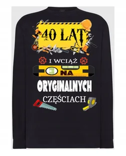 Longsleeve na Urodziny 40 Lat Prezent r.XL - Koszulki męskie - miniaturka - grafika 1