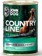 Mokra karma dla psów - JohnDog Country Adult wieprzowina 400g - miniaturka - grafika 1