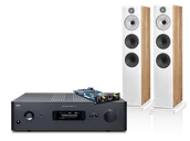 Zestawy stereo - NAD C 399 (czarny) + MDC2 BluOS-D + 603 S3 (dąb) - miniaturka - grafika 1