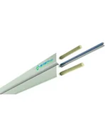 Kable miedziane - ALANTEC Kabel światłowodowy FTTH płaski SM 2J 9/125 LSOH Biały 1000m FOK-W2J-SM-A-B FOK-W2J-SM-A-B - miniaturka - grafika 1