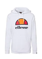 Bluzy damskie - ellesse Damska bluza z kapturem Yuffie OH - biała - rozmiar 16 - miniaturka - grafika 1