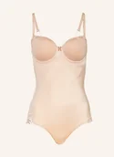 Body - Triumph Body Modelujące Modern Finesse beige - miniaturka - grafika 1