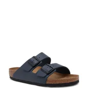 Klapki i japonki męskie - Birkenstock Skórzane klapki Arizona | regular fit - miniaturka - grafika 1