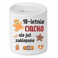 Skarbonki - Dla Zegarmistrza Skarbonka na Urodziny na Prezent z Nadrukiem ze Zdjęciem + Opakowanie na prezent (wzór 01) - miniaturka - grafika 1