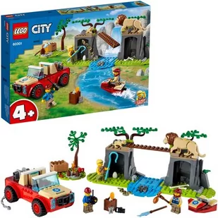 LEGO CITY Terenówka ratowników dzikich zwierząt 60301 - Klocki - miniaturka - grafika 1