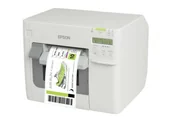 Drukarki kart i etykiet - Epson ColorWorks C3500 C31CD54012CD, kolorowa drukarka etykiet, cutter, disp., USB, Ethernet, NiceLabel, white - miniaturka - grafika 1