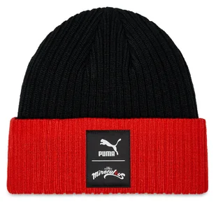 Czapka Puma PUMA x Miraculous Beanie 024796 01 Czarny - Czapki dla dzieci - miniaturka - grafika 1