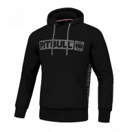 Odzież taktyczna i umundurowanie - Bluza z kapturem Pit Bull French Terry 330 Brighton '24 - Czarna XXL - miniaturka - grafika 1