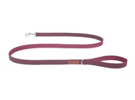Smycze dla psów - Ami Play Smycz Cambridge Skóra XL 140cm/2,5cm Bordo - miniaturka - grafika 1