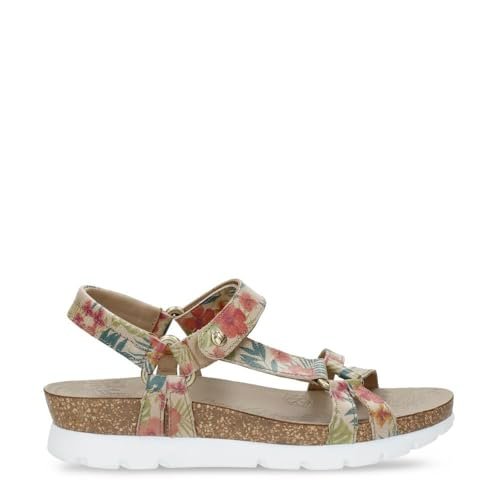 Panama Jack Damskie buty sznurowane Sally Tropical, damskie botki, zapięcie na rzepy, Cuerda B4, 39 EU
