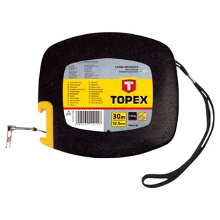 Topex Taśma miernicza stalowa 30m 28C413 - Pozostałe narzędzia ogrodowe - miniaturka - grafika 4
