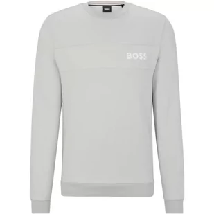 BOSS Męska bluza dresowa z kapturem, Light/Pastel Grey57, L - Bluzy męskie - miniaturka - grafika 1