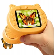 Mały naukowiec - MIKROSKOP DZIECIĘCY CYFROWY EDUKACYJNY ZABAWKA EDUKACYJNA DLA DZIECI 1000X - miniaturka - grafika 1